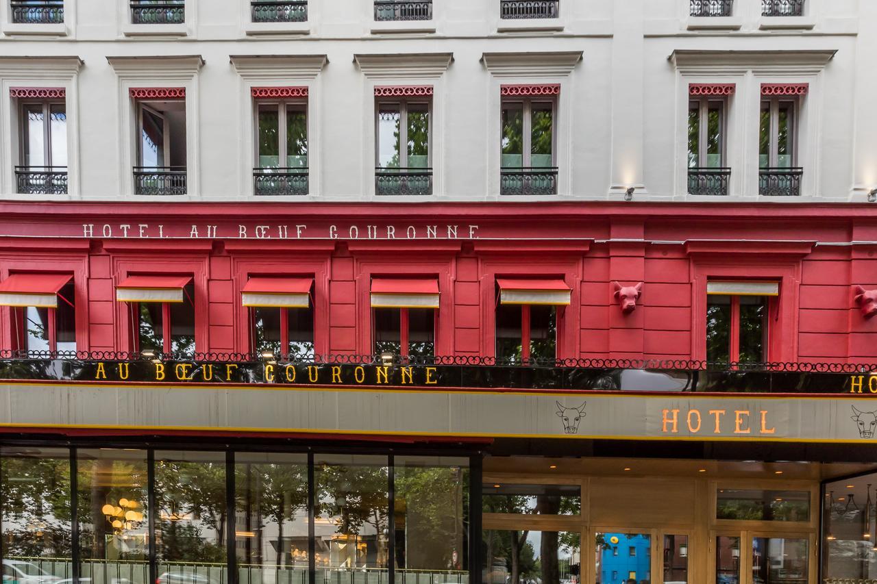 Hotel Restaurant Au Boeuf Couronne Paris Eksteriør billede